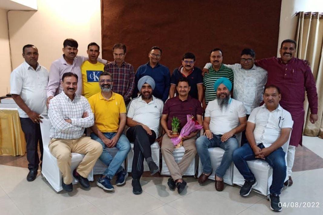 morning jogers club ;ponta organised programme