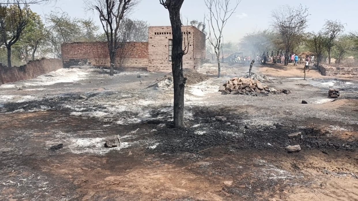 13 animals died, 3 houses damaged due to fuel fire