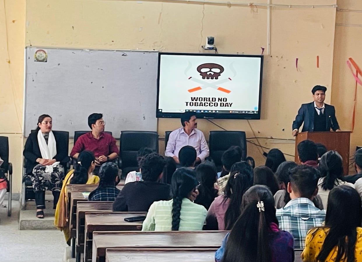 College Rampur, made students aware about ill effects of tobacco, Rampur Bushahr