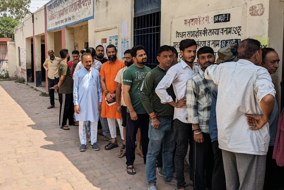 More than half the votes were cast in Doon till 1 o'clock