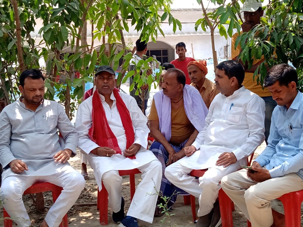 Former minister, former MLA and SP district president reached the home of the accident victims