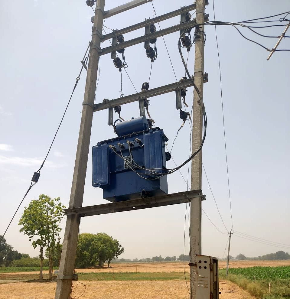 Transformer caught fire in summer, lights in Deviganj market went out