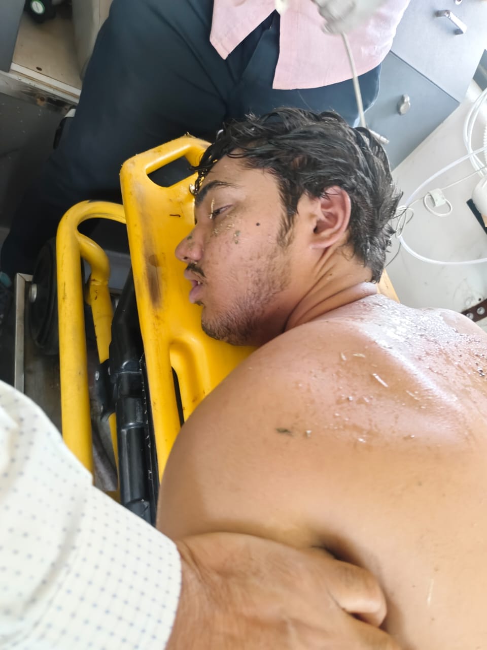 The only son of the family died due to drowning in the pond while bathing with friends.