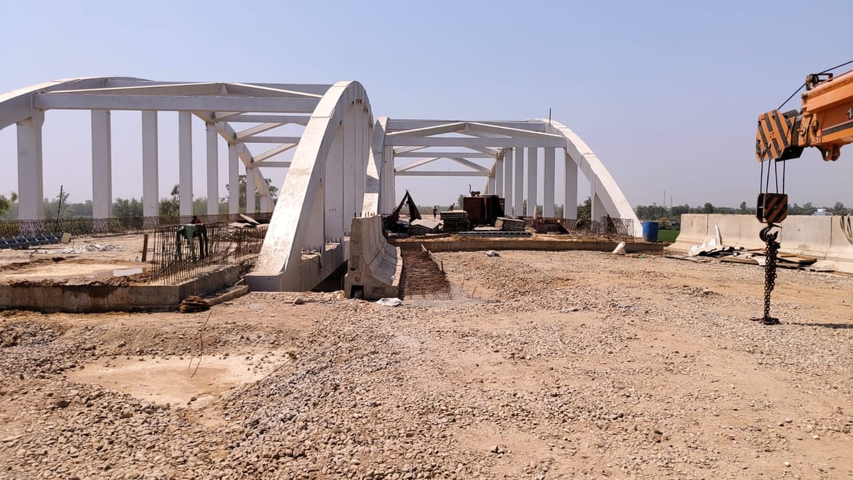 People will soon get the gift of Janhedi overhead bridge on Delhi-Shamli, Saharanpur highway.