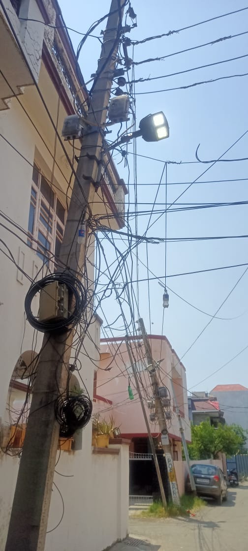 Street Lights On in day Since Three Months