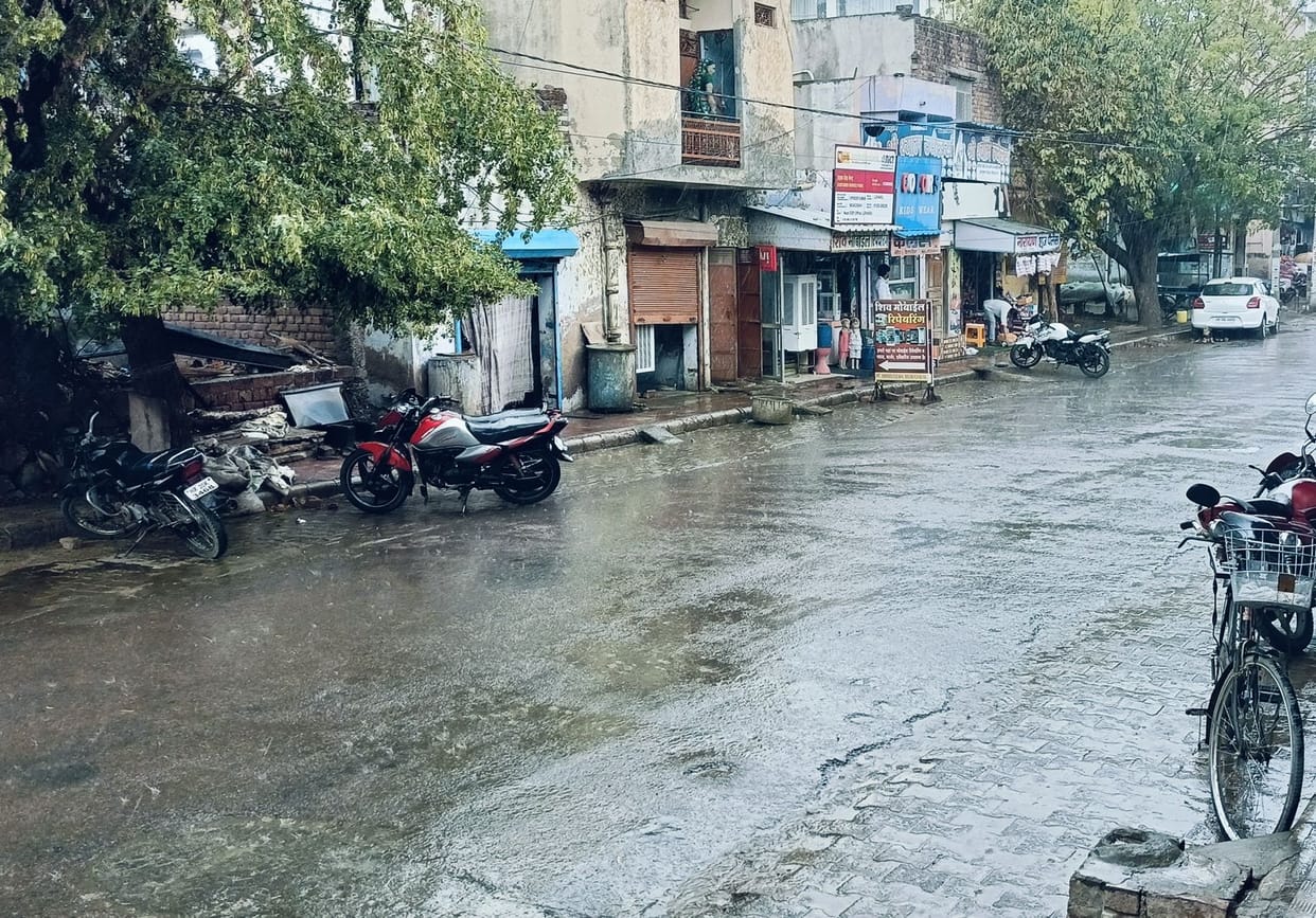 The rain has eased the heat of Nautapa