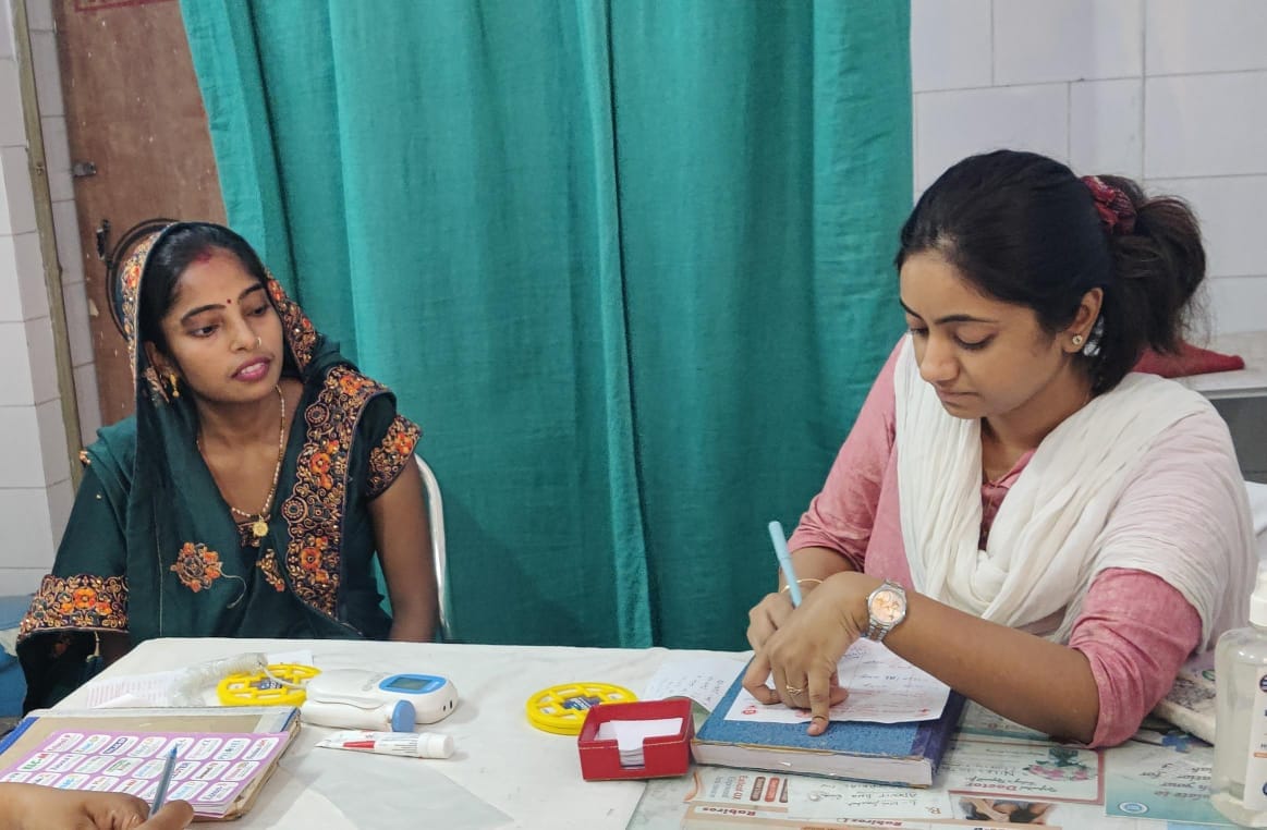 106 pregnant women were examined in the camp