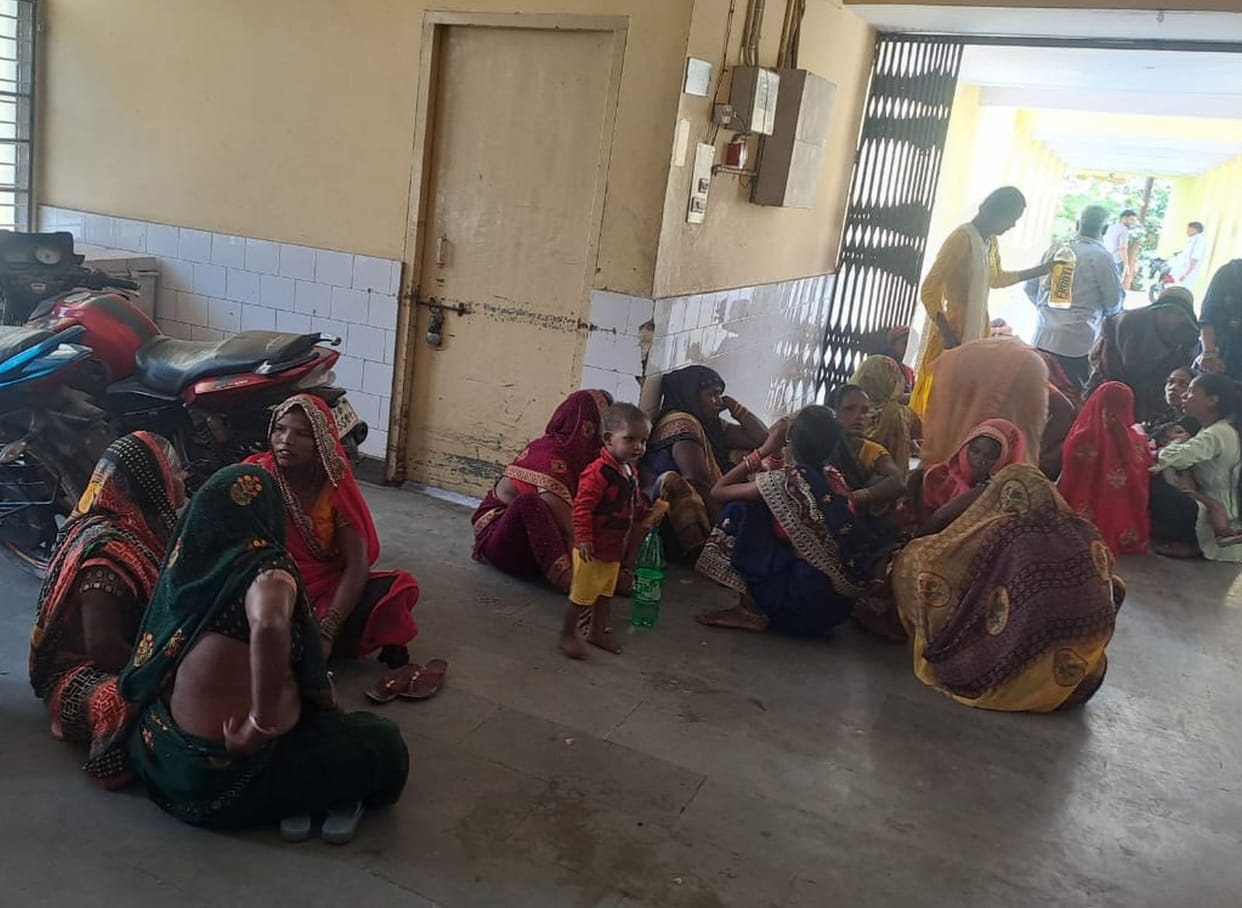 274 diarrhea patients reached the district hospital