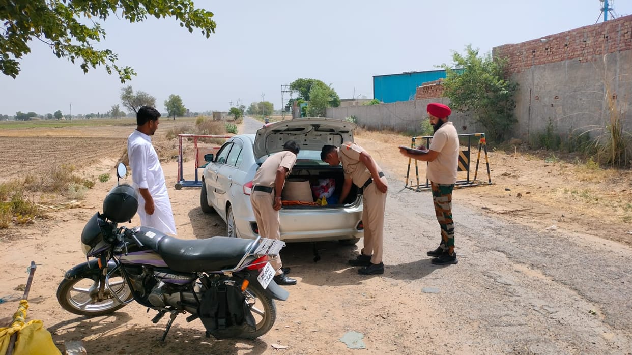 2000 voters cast their votes in their home areas in Punjab