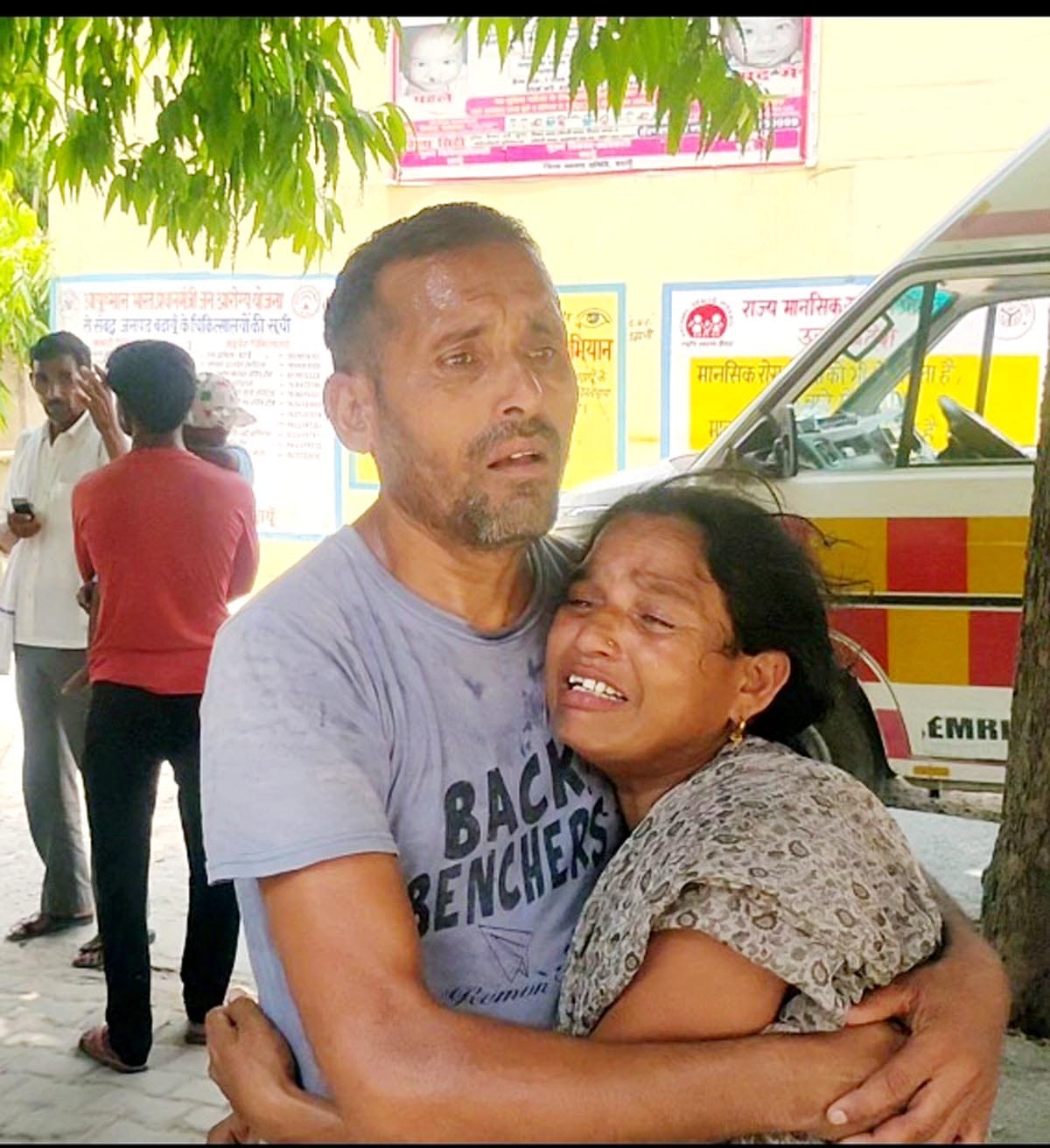 Roadways bus crushes bike riders, elderly woman dies