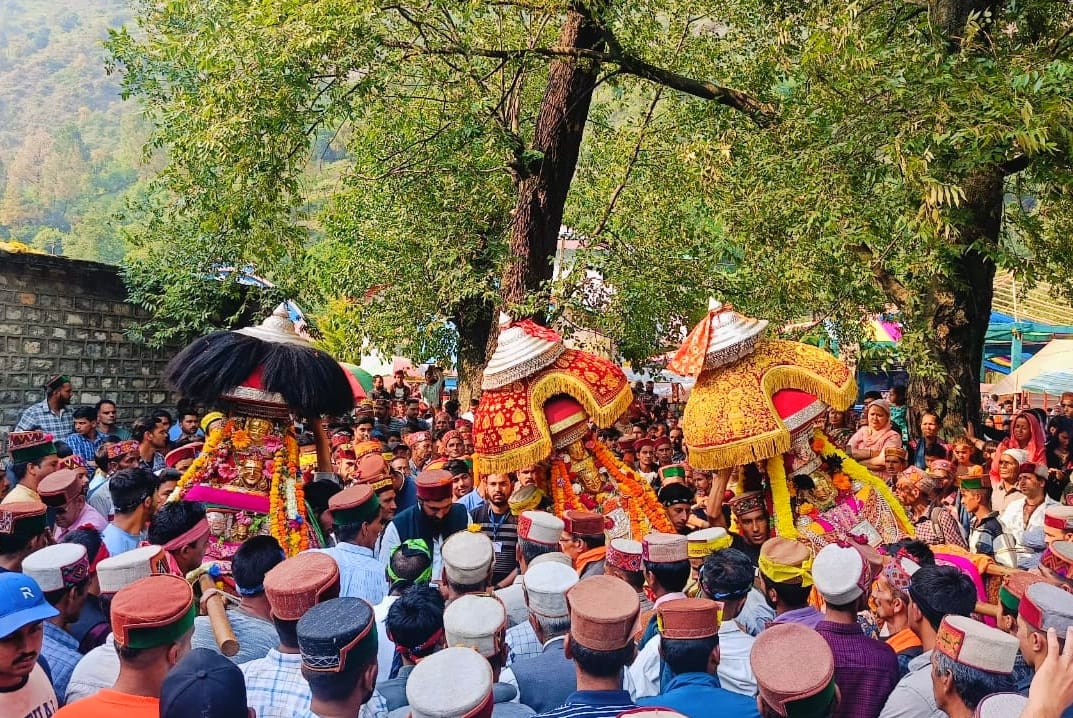 Gahar fair begins with the arrival of deity Durvasa
