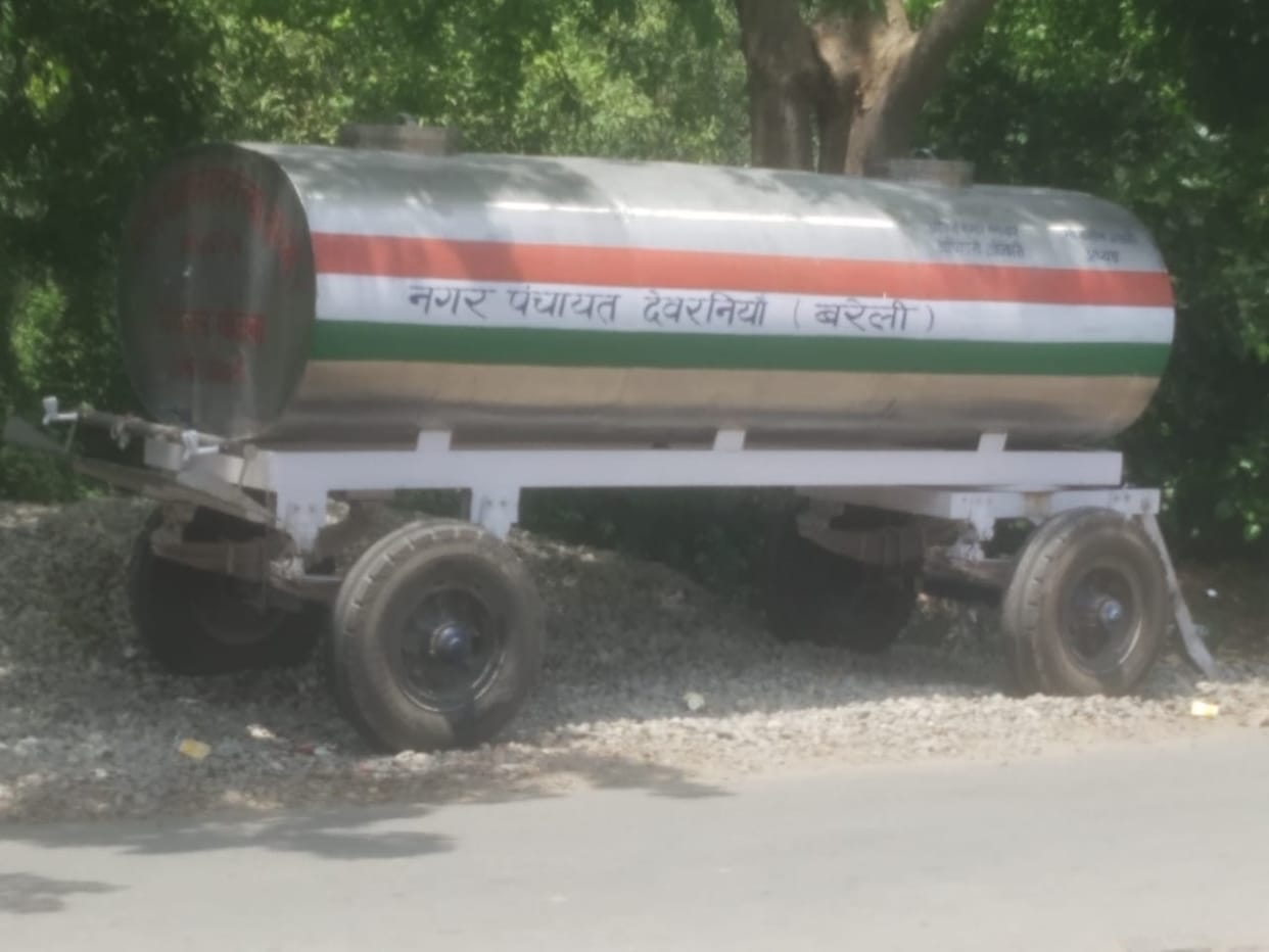 Water tanker sent, people did not take water