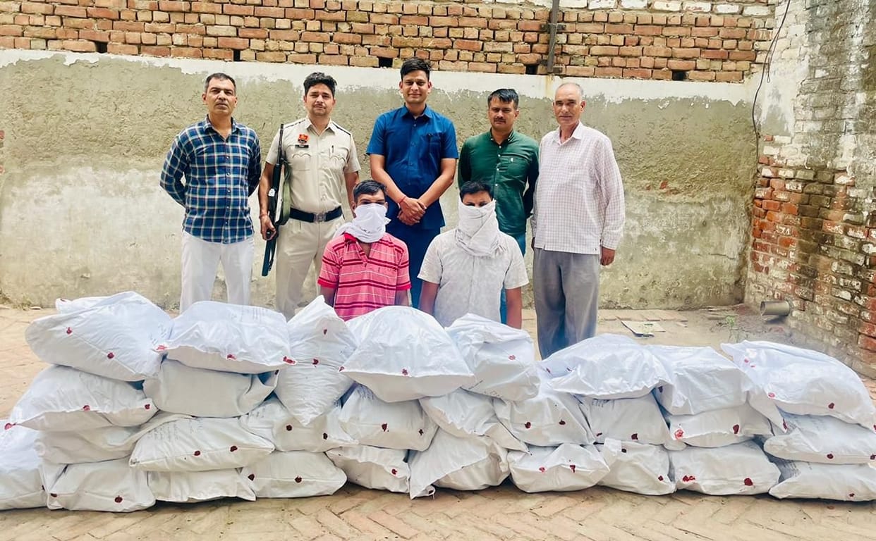 Accused caught with ganja on 10 days remand