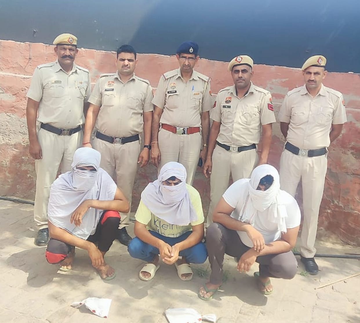 Three accused of firing in the air arrested