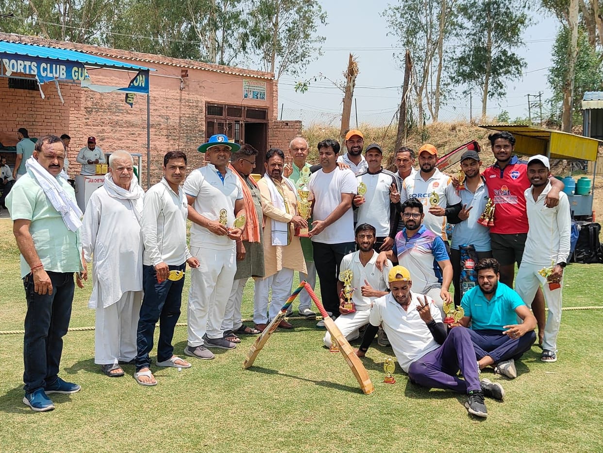 Panipat team won in cricket competition