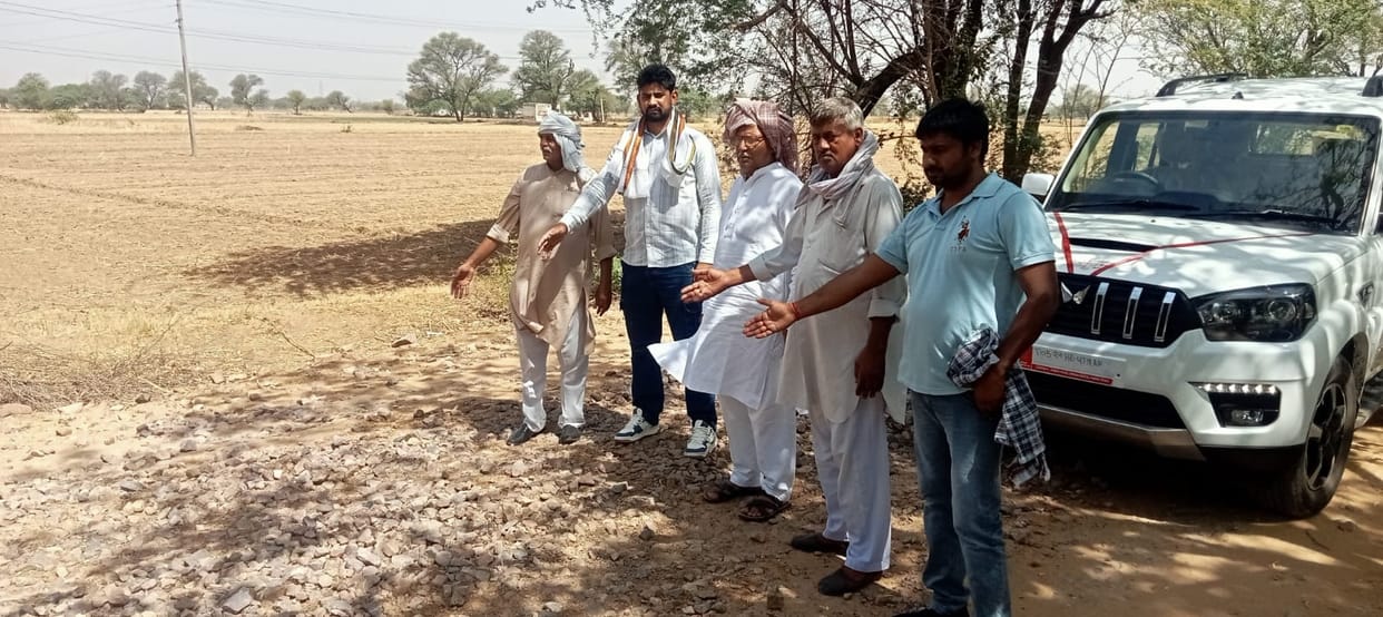 Villagers angry over slow pace of road renovation work