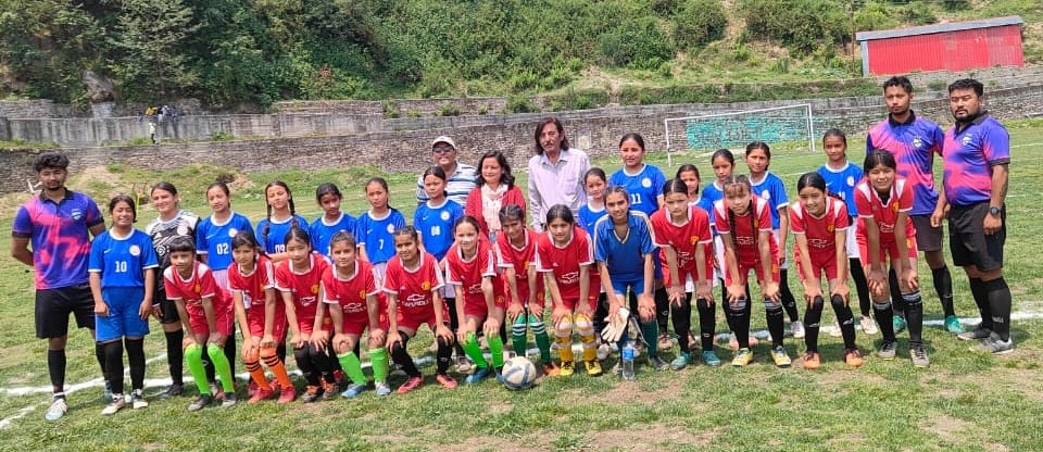 Girls showed strength in football