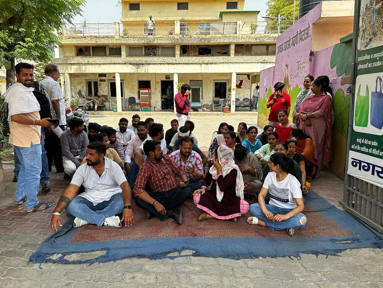 Employees got angry after not getting salary for three months
