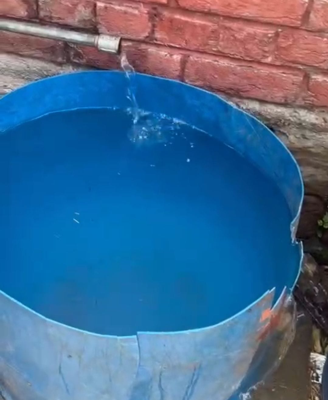 Consumer's connection sealed after installation of Tullu pump