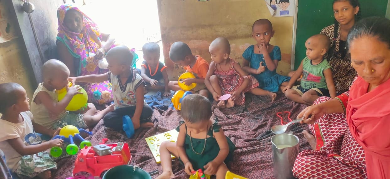 Anganwadi centers opening even in scorching heat