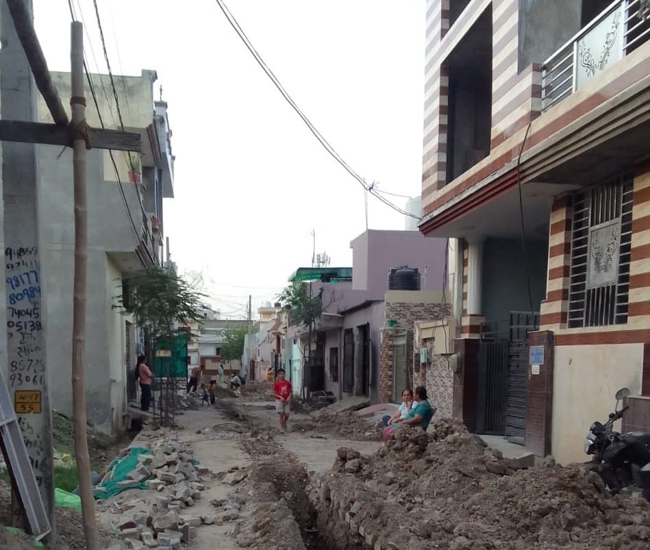 Impact: Water reached Kirti Nagar after 21 days