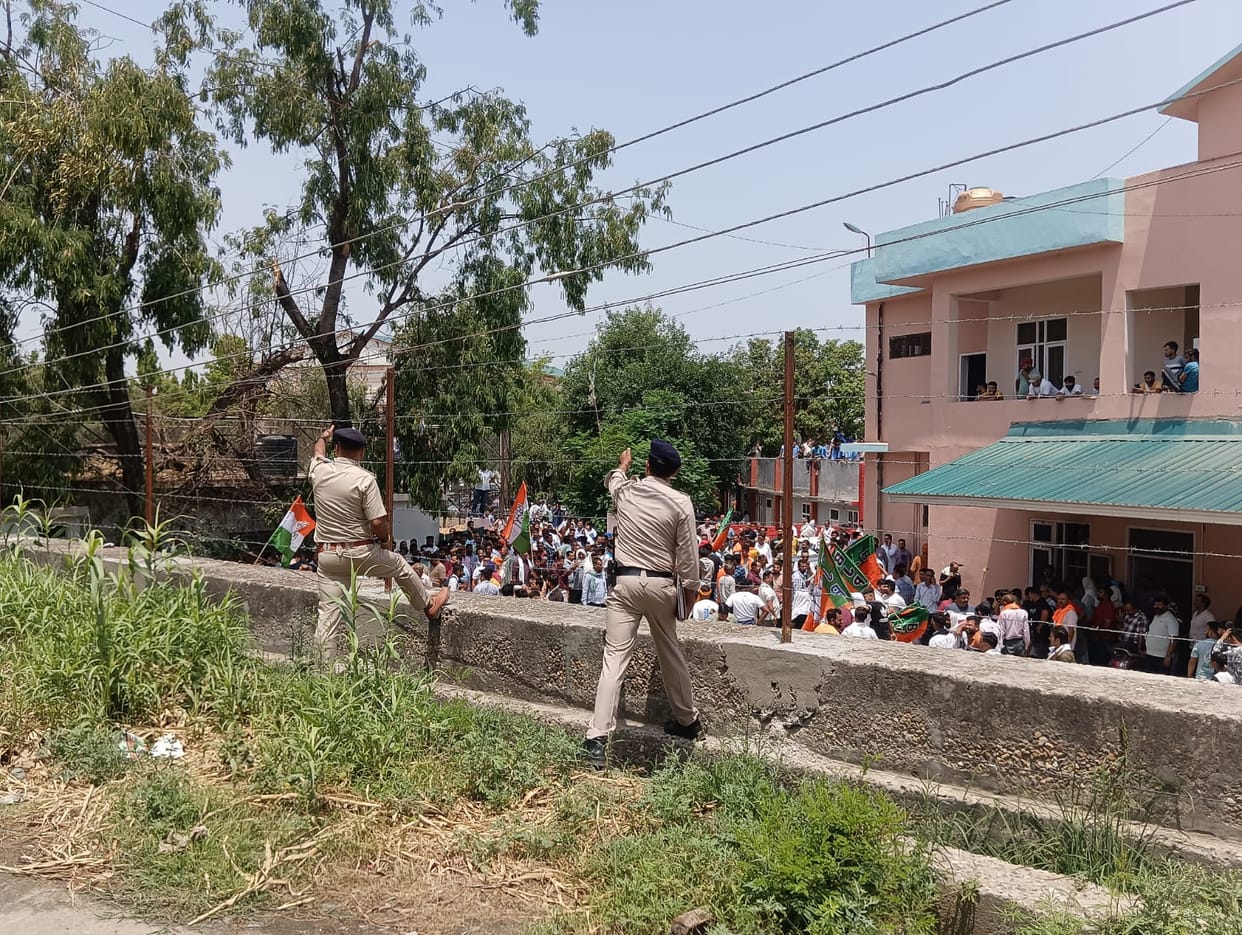Una college converted into police cantonment
