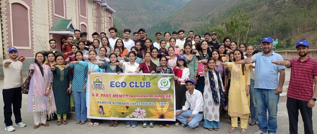 Government College Rampur Bushahr, World Environment Day, Reckong Peo, Cleanliness Campaign