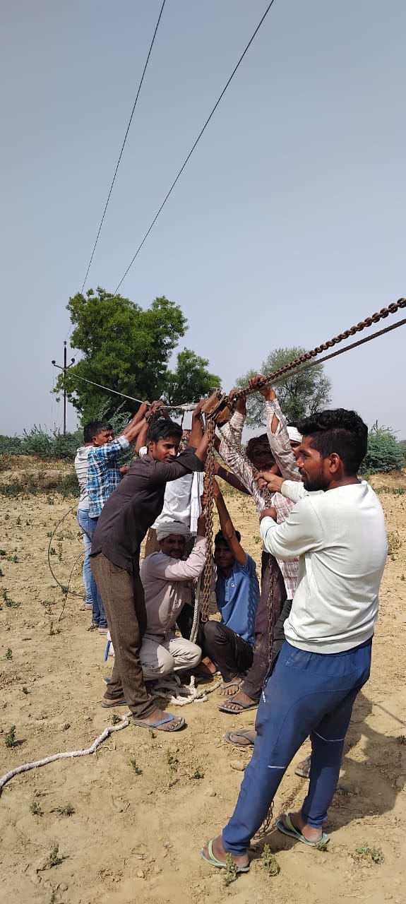 Electricity wires broken due to storm, 72 villages left in darkness