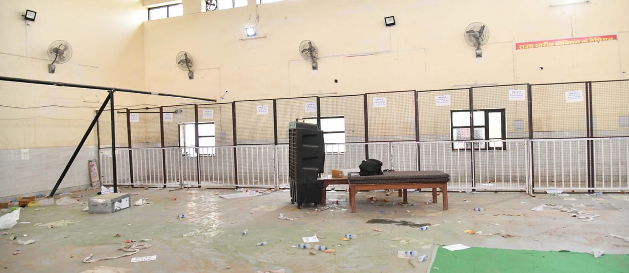 Election code of conduct lifted but players wait for stadium to vacate