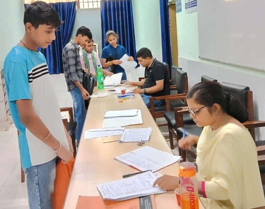 Nine and a half percent of graduation seats filled in degree college