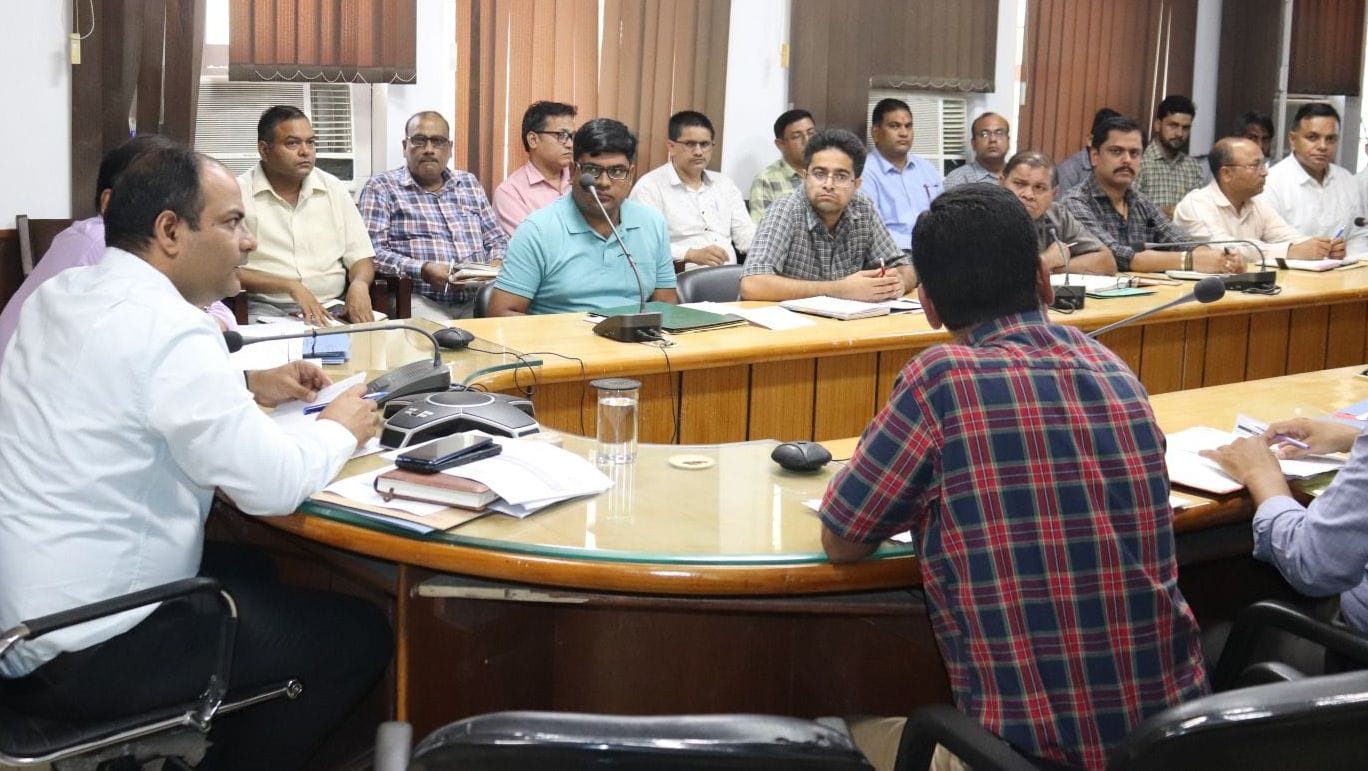 CDO reviewed the ongoing work in the blocks