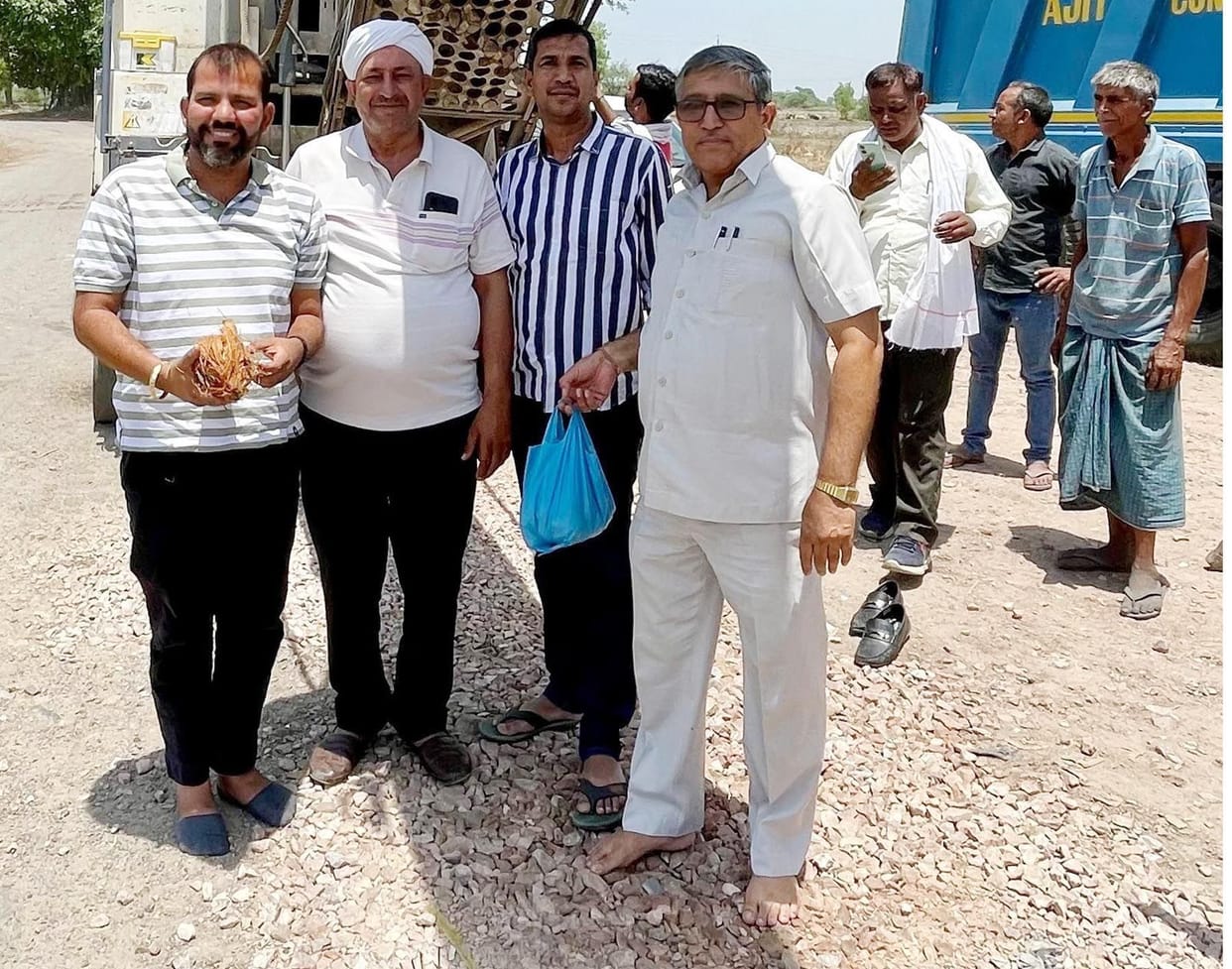 Repair work of Sanpeda Road starts, Rs 3.30 crore will be spent