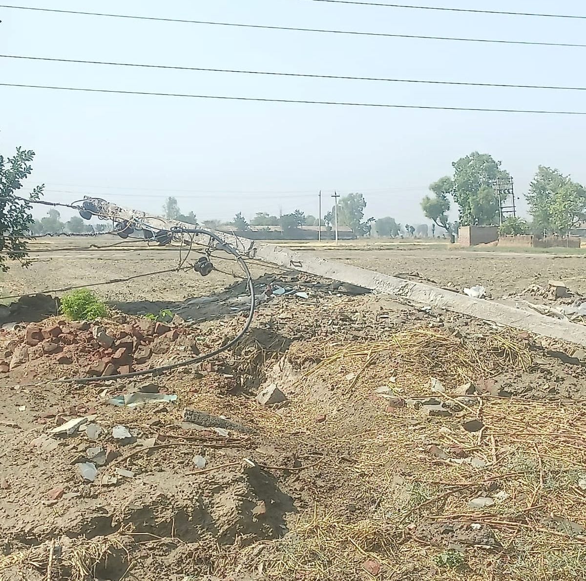 139 poles and 7 transformers fell due to the storm, 55 trees were broken
