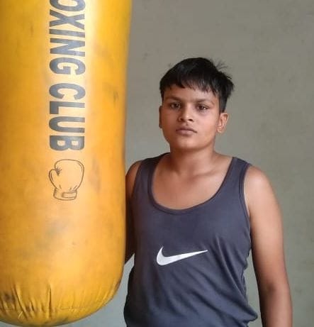 Started wrestling at a young age, aim is to win medal in Olympics