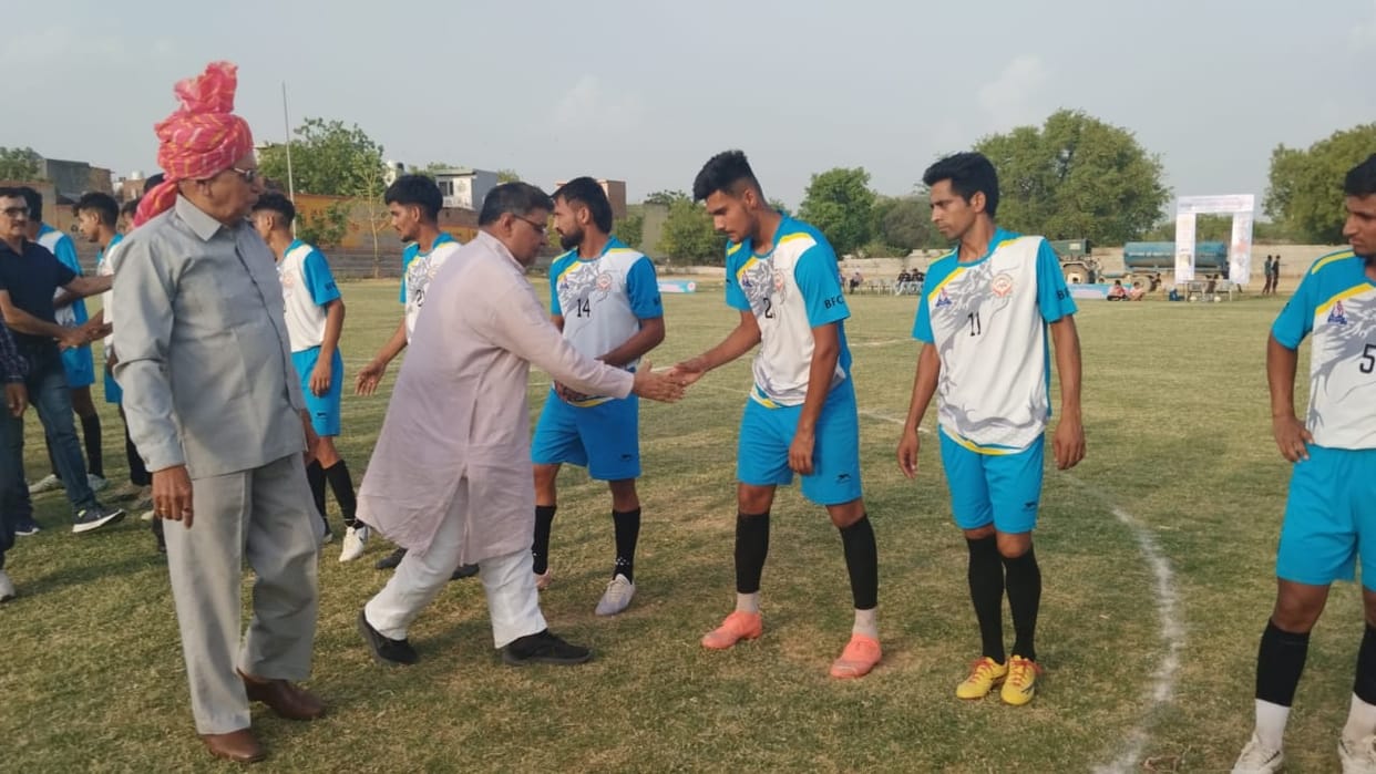 Bhuna Fatehabad won the final of Football Senior League Championship