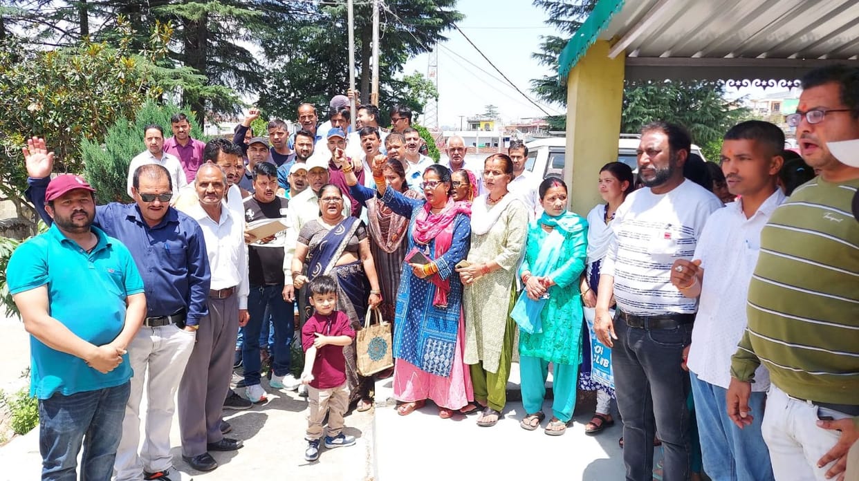 People took to the streets demanding drinking water