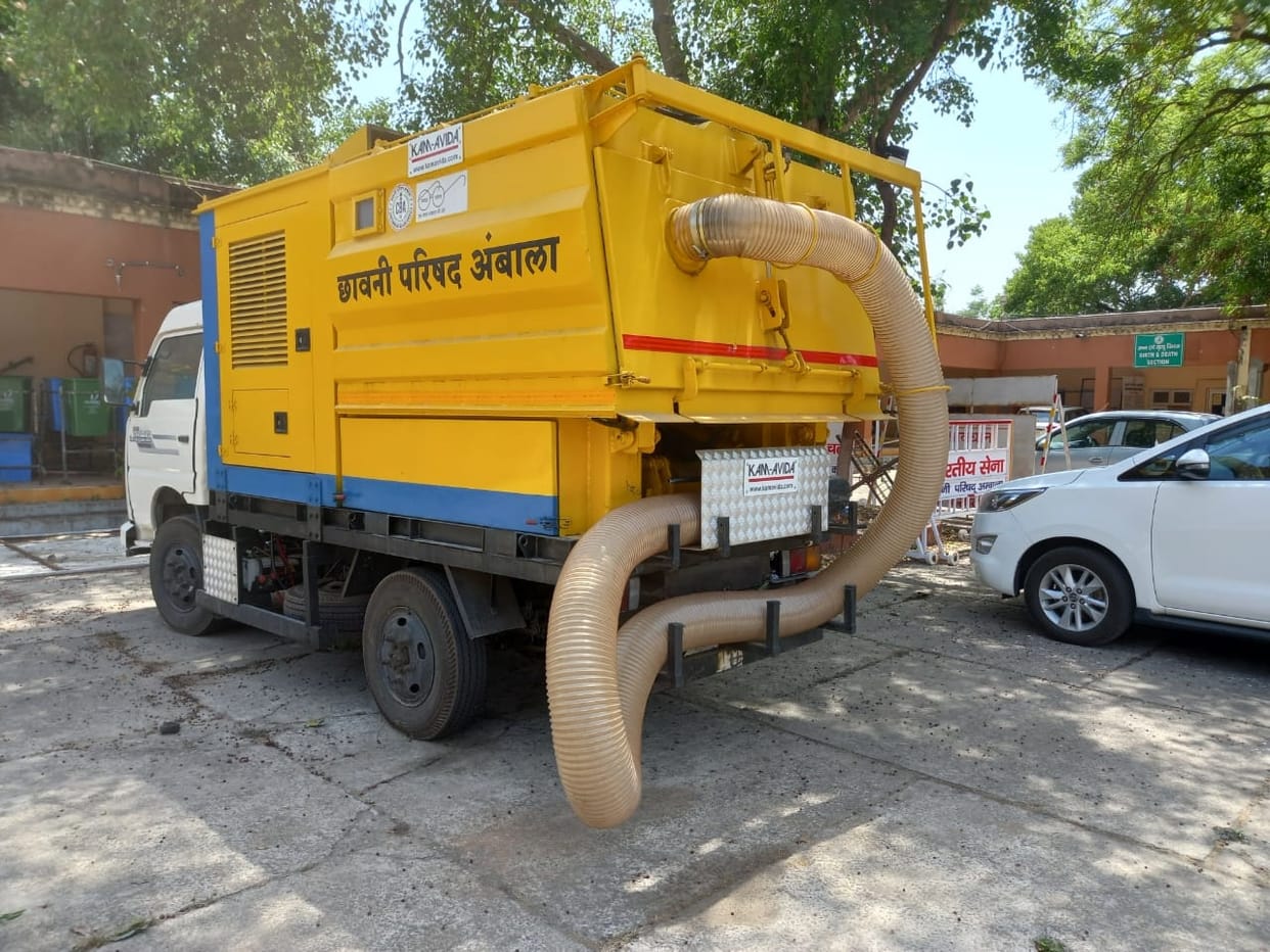 Cantonment board bought vehicle operated machine, nagarpalika in confusion