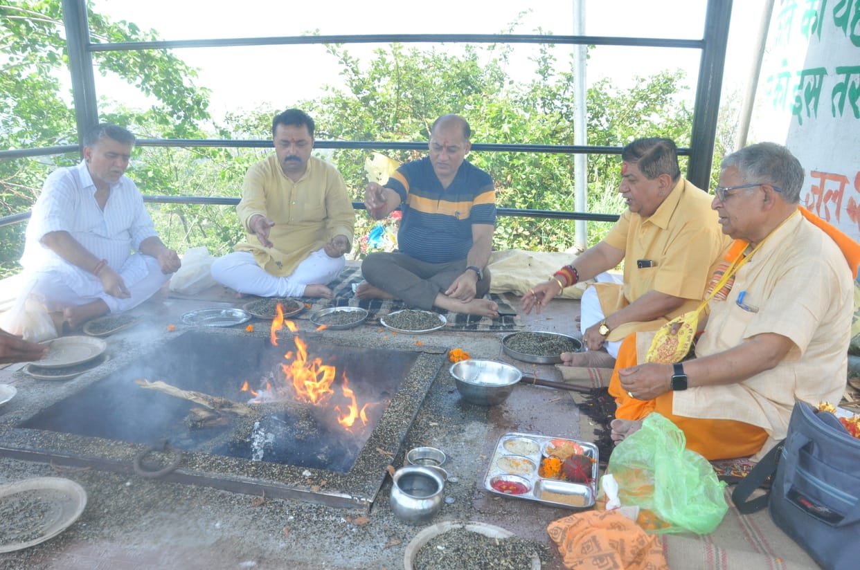Havan Yagya performed on Shani Jayanti