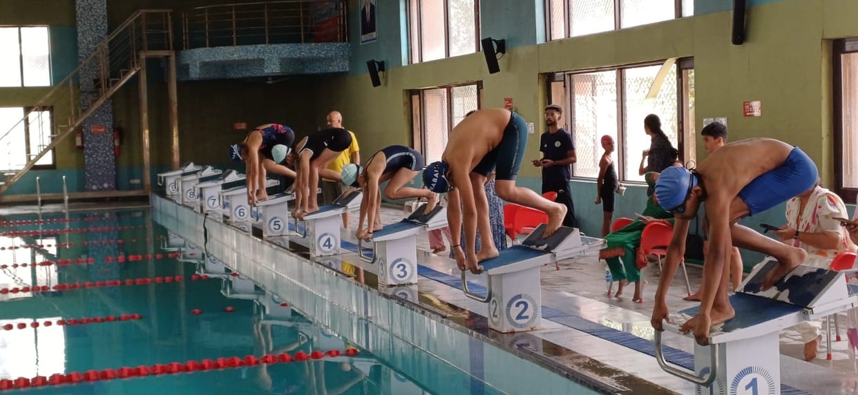 Sports Maha Kumbh: Swimming and cricket teams sweated it out for selection