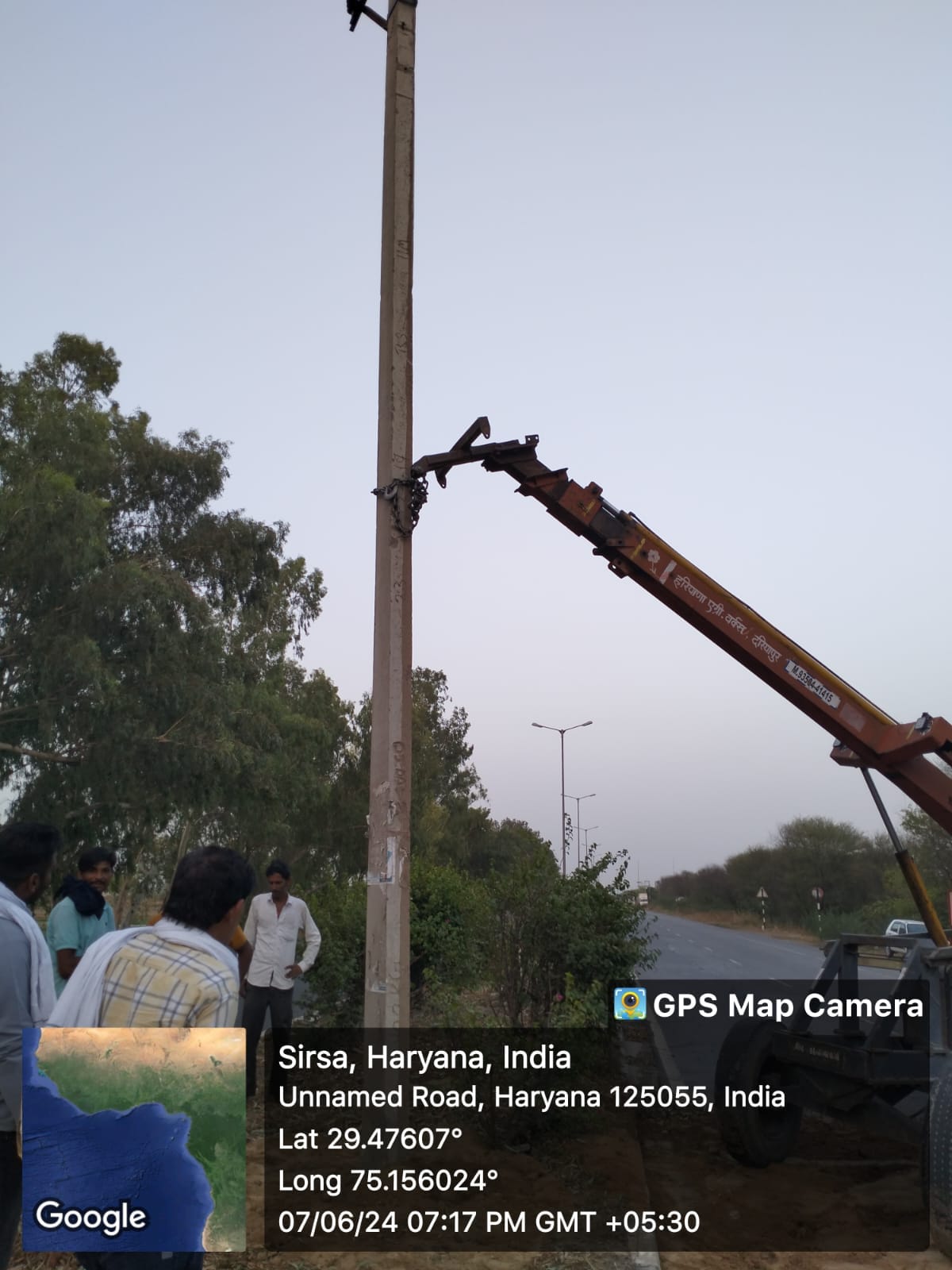 Electricity system collapsed due to 500 electric poles and 100 trees falling in rural areas in two days