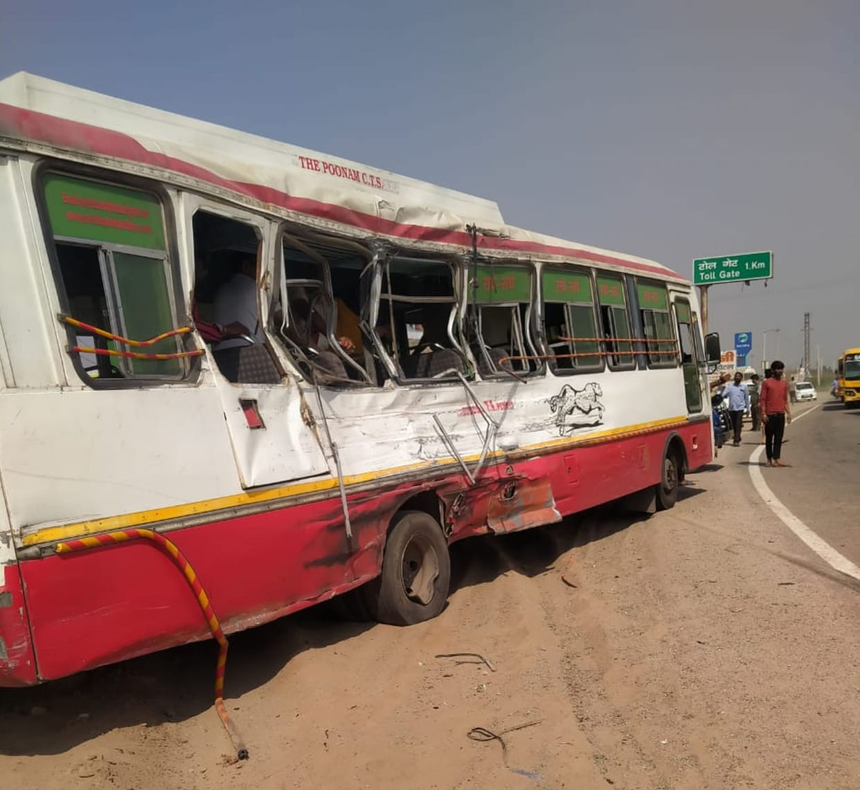 This year, 38 people lost their lives and 37 were injured in 55 road accidents.