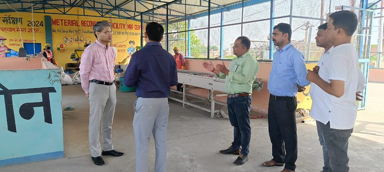 MRF center ready, fertilizer will be made from garbage