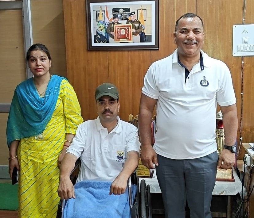 Disabled policeman got compensation of Rs 22.5 lakh