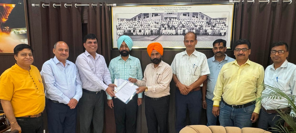 Agreement between ITI Nangal and BBMB