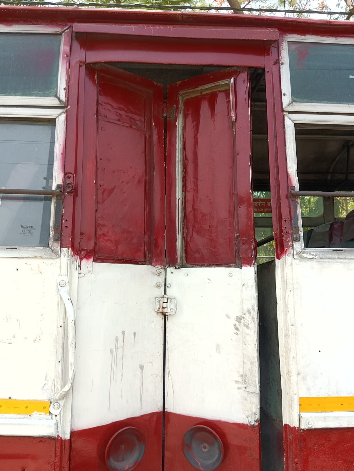 Operation of dilapidated buses can become the cause of accidents