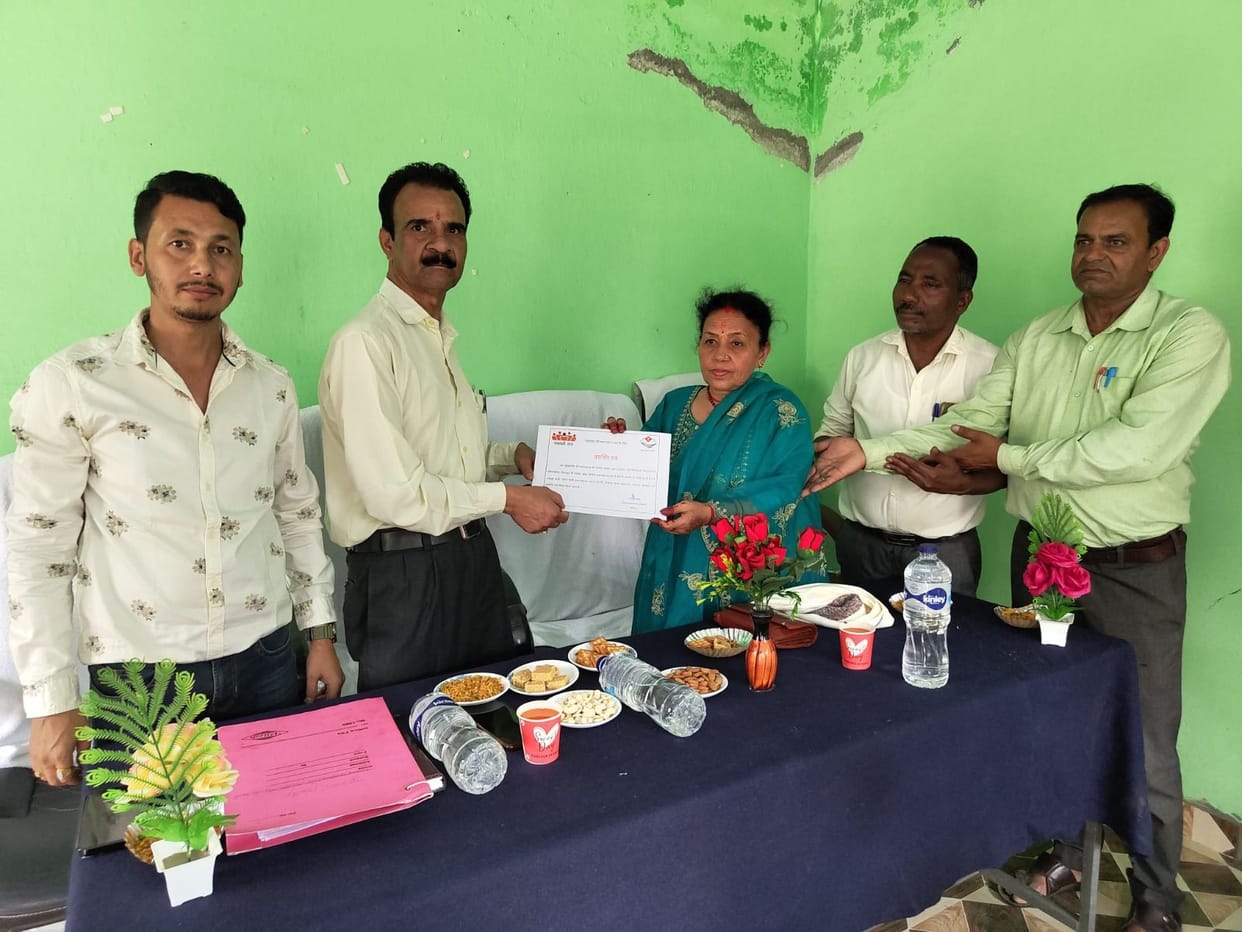 Gram Panchayat Patan Patni honored for cleanliness