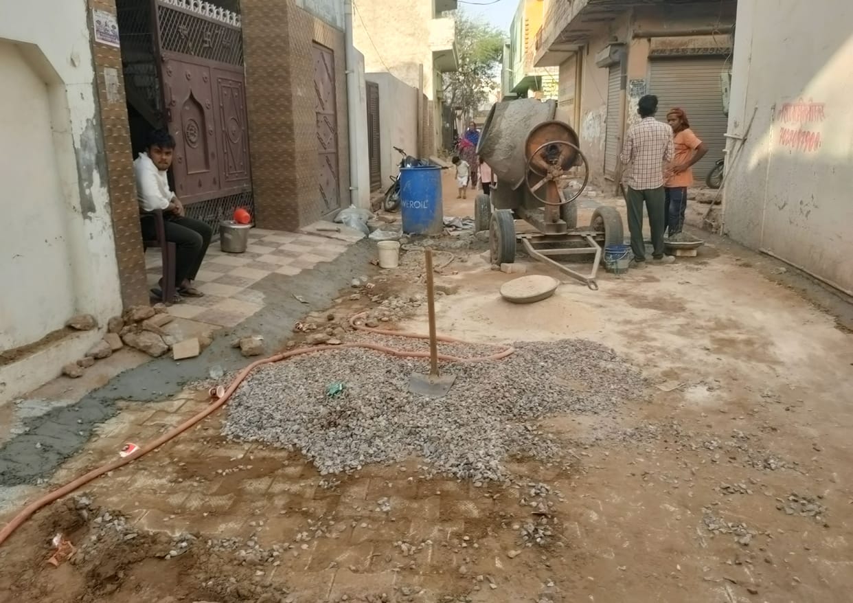 Construction of streets will be completed by the end of July, 80 thousand population will get relief