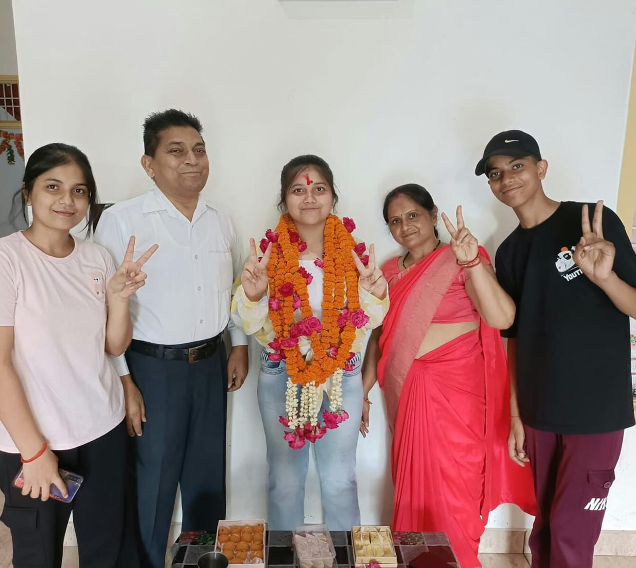 Five talented students of the district shine in JEE Advanced