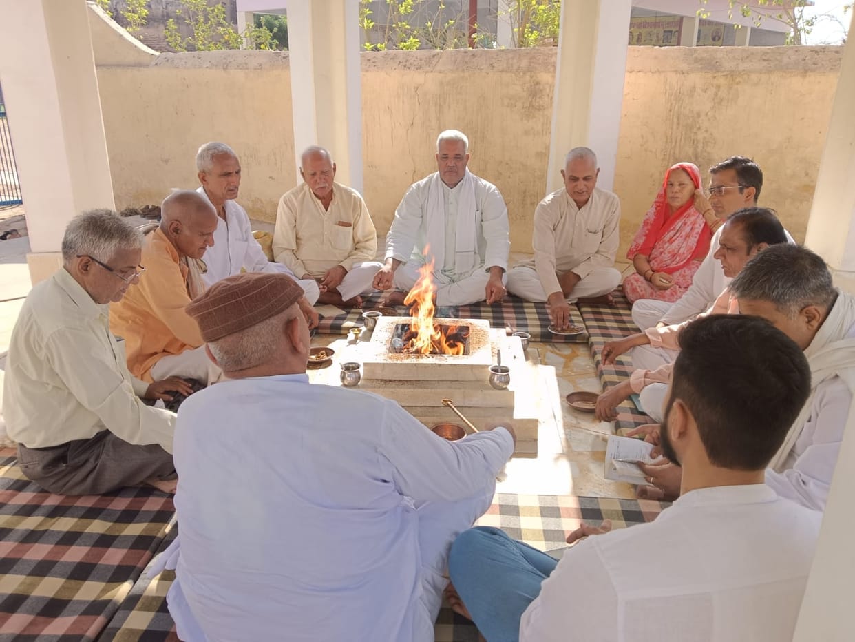 Havan performed on the birth anniversary of Maharana Pratap