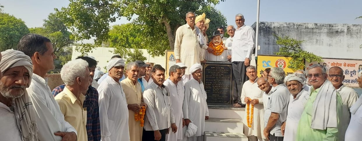 Statue of Shaheed Bhagat Singh installed